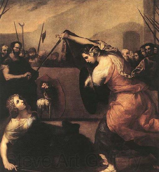 Jusepe de Ribera The Duel of Isabella de Carazzi and Diambra de Pottinella